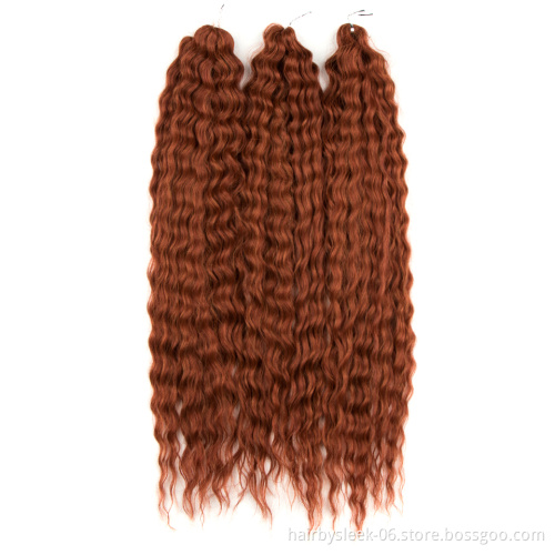 Loose Deep Wave Hair Bundles Super Long Synthetic Curly Wave Twist Crochet Synthetic Braiding Hair Extensions Ariel In Russia